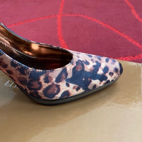 Ellen Tracy Animal Print Pump (NWOT) - Picture 3 of 9